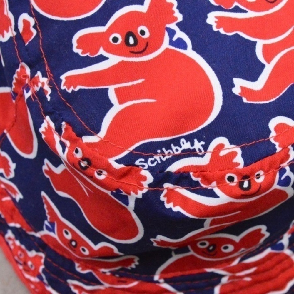 Scribbly Australia Youth Koala Bear Bucket Hat, Size Small - Picture 3 of 7